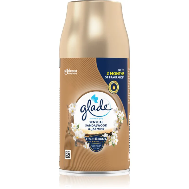GLADE Automatic Sensual Sandalwood & Jasmine αυτόματο αποσμητικό χώρου ανταλλακτικό 269 ml