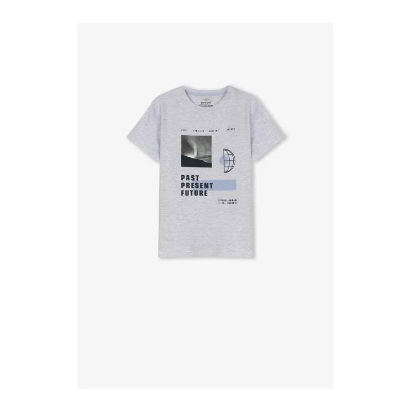 Μπλούζα μακό αγόρι Tiffosi-10043531-039-GREY