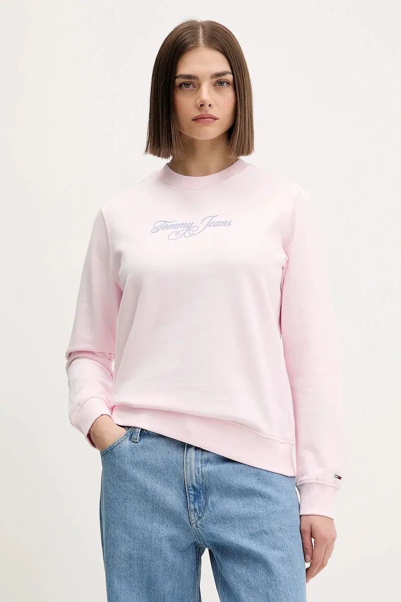 Βαμβακερή μπλούζα Tommy Jeans