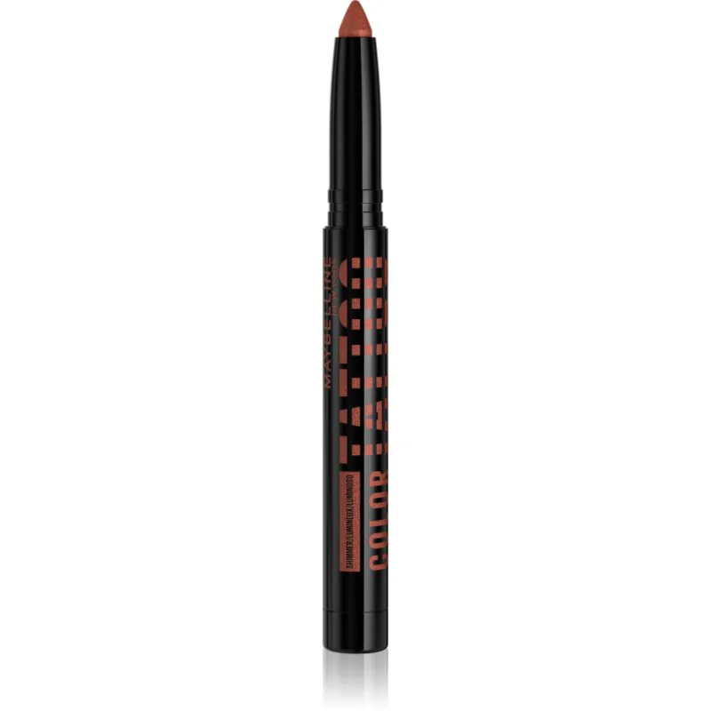 MAYBELLINE NEW YORK Color Tattoo 24 HR σκιές ματιών και μολύβι για τα μάτια απόχρωση I am spicy 1.4 γρ