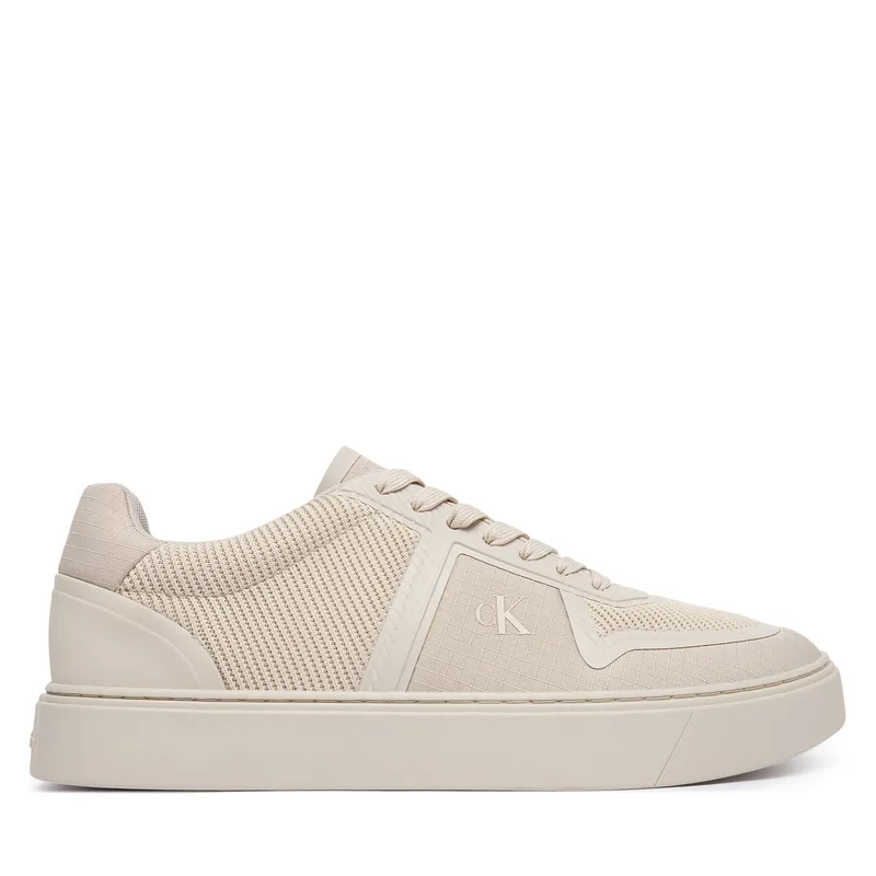 Αθλητικά Calvin Klein Classic Cups Laceup Knit HM0HM02130 Μπεζ