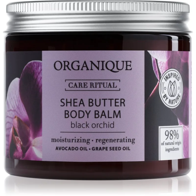 Organique Black Orchid θρεπτικό βάλσαμο για το σώμα με βούτυρο καριτέ 200 μλ