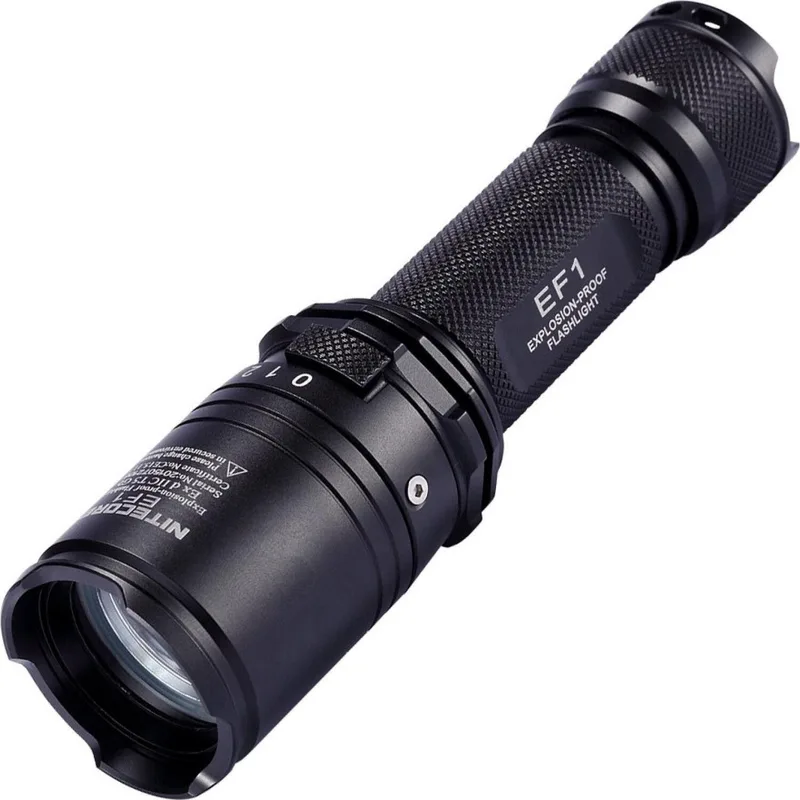 Φακός Nitecore EF1 Explosion-Proof Ανθεκτικός Αντιεκρηκτικός Αδιάβροχος 830 Lumens - Black (6952506401741)
