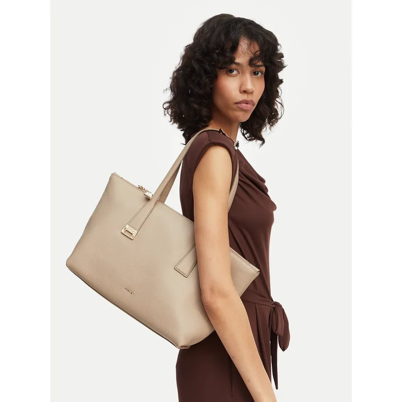 Τσάντα Furla Olivia M Tote WB01977 HSF000 CN 4488S Μπεζ