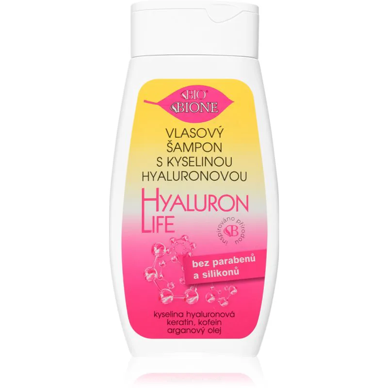 Bione Cosmetics Hyaluron Life σαμπουάν με υαλουρονικό οξύ 260 ml