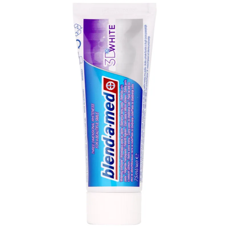 Blend-a-med 3D White οδοντόκρεμα με λευκαντική δράση 75 ml