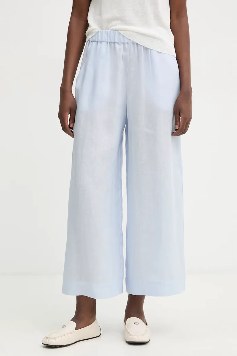 MM by Max Mara Παντελόνι γυναικείο λινό CANNETI