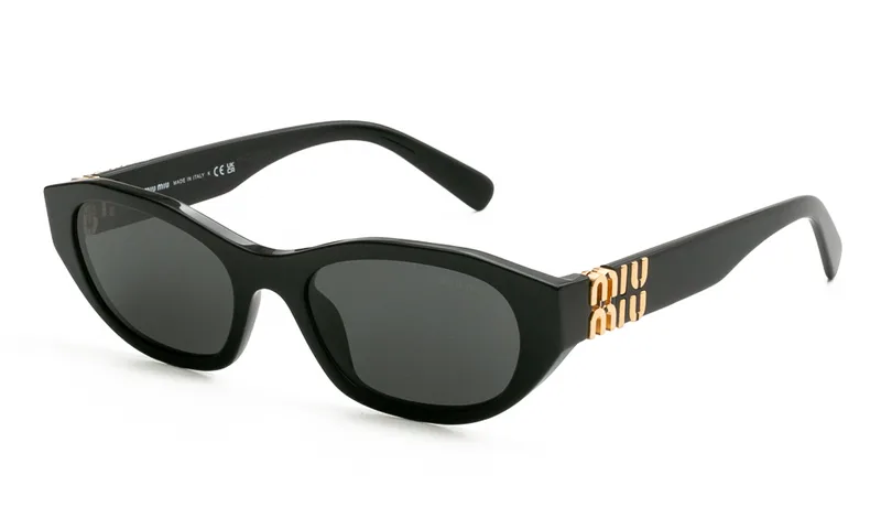 MIU MIU ΓΥΑΛΙΑ ΗΛΙΟΥ MIU MIU A03S 16K08Z 5319 A03S Μαύρο