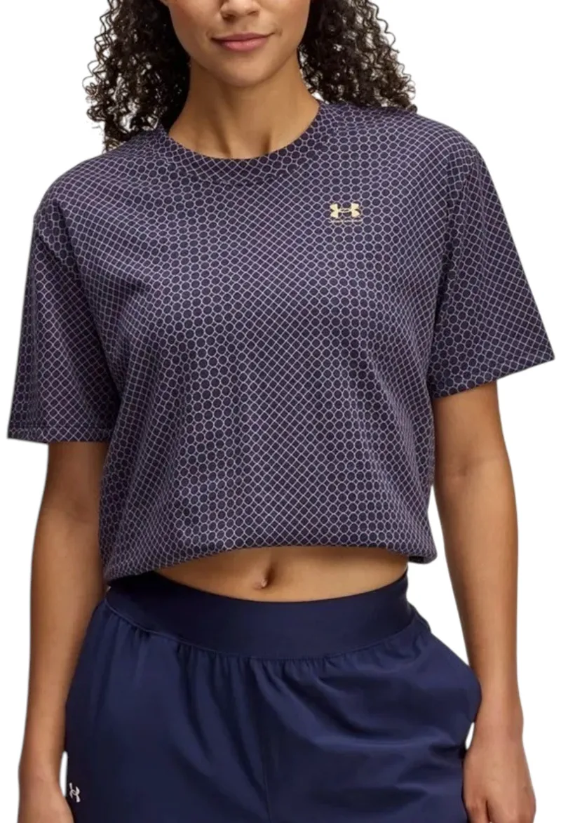 Μπλούζα Κοντομάνικη Under Armour Holiday SS 1389753-410 Γυναικείο