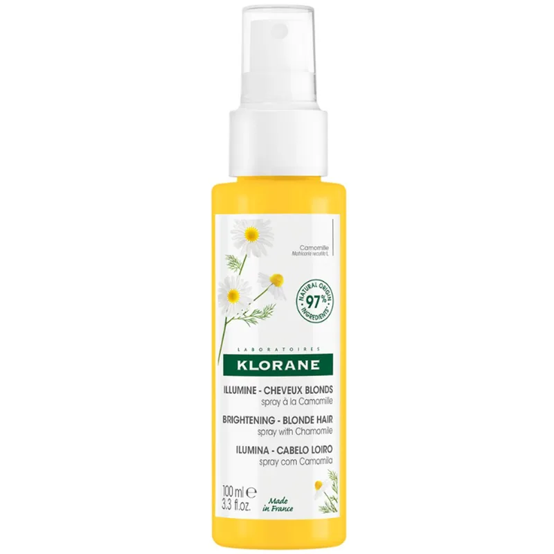Klorane Chamomile Hair Spray Spray με Χαμομήλι για Λαμπερά Ξανθά ή με Ανταύγειες Μαλλιά 100ml