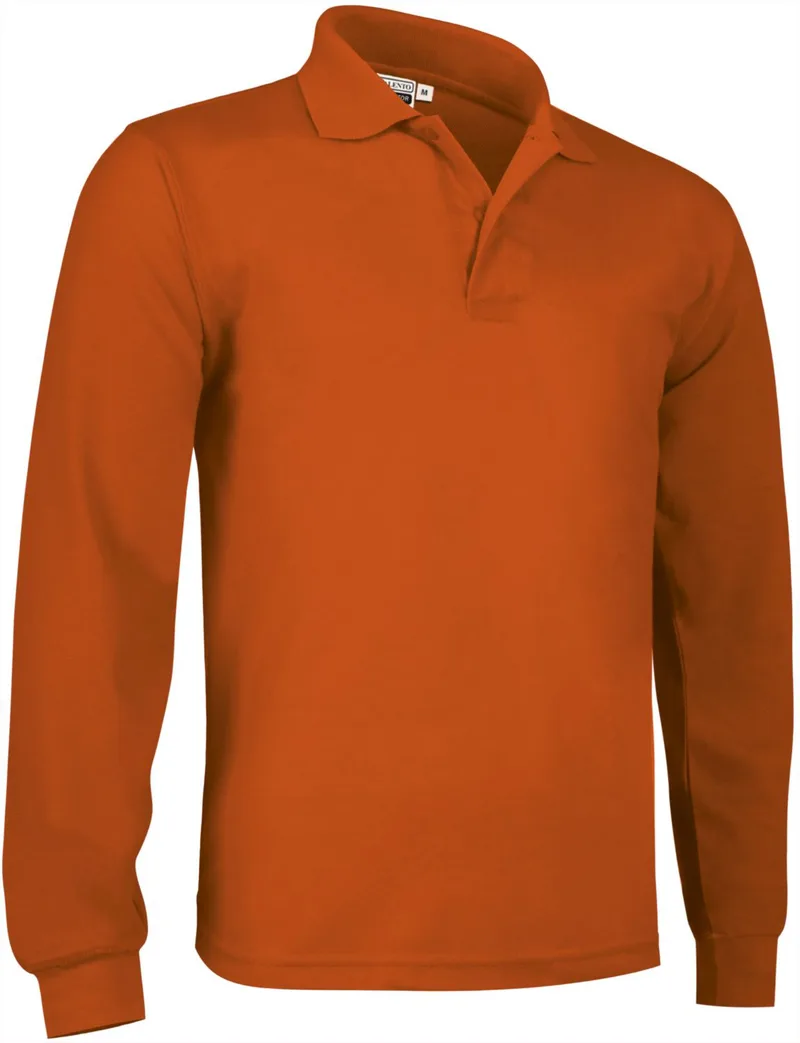 Μακρυμάνικο Polo Shirt PREDATOR Valento POVATOLNJ Party Πορτοκαλί