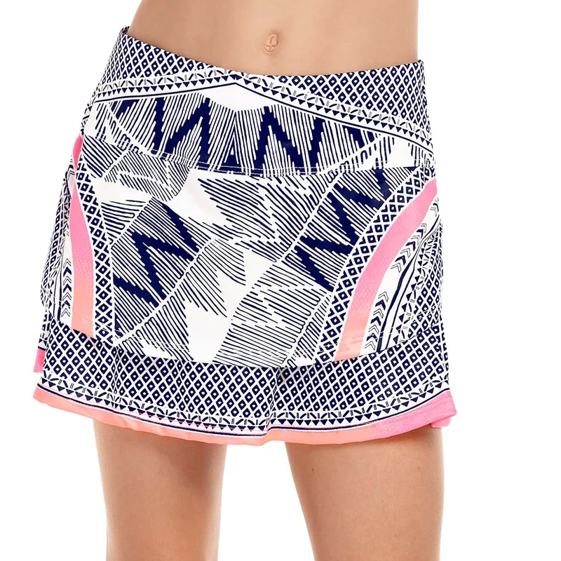 Lucky In Love Santa Fe Glow Girls' Tennis Skirt