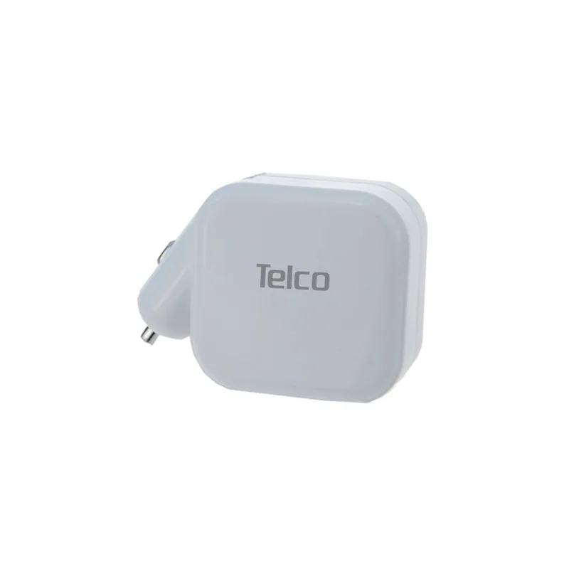 Πολυφορτιστής USB σπιτιού & αυτοκινήτου P-19 TELCO