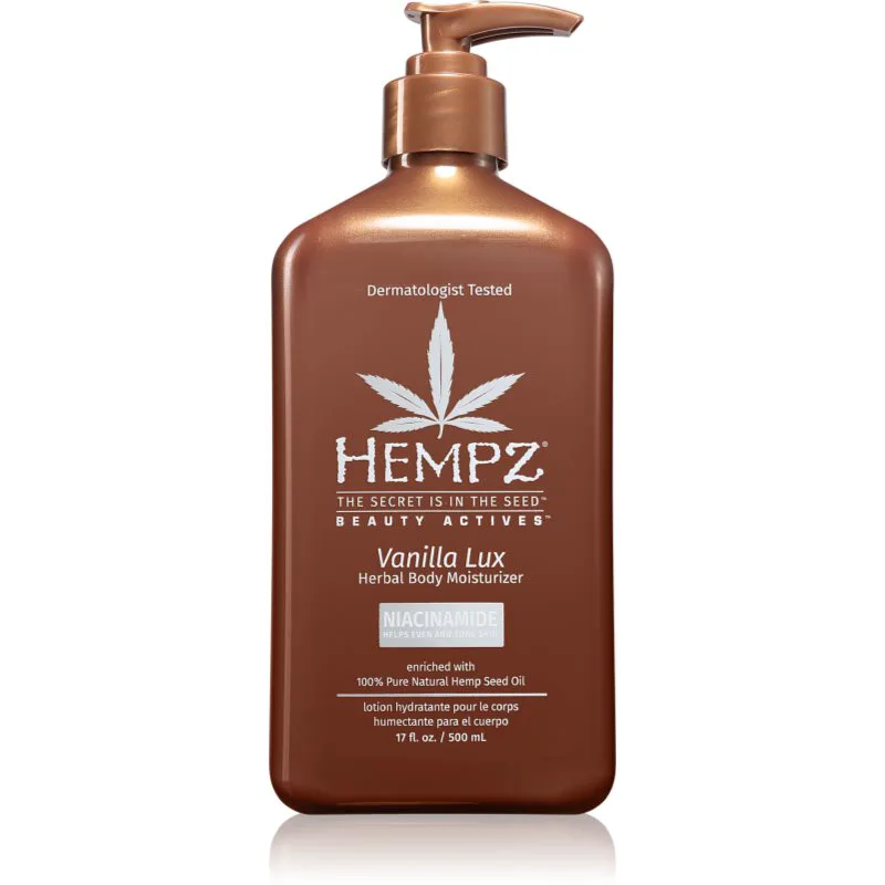 HEMPZ Vanilla Lux γαλάκτωμα σώματος 500 ml