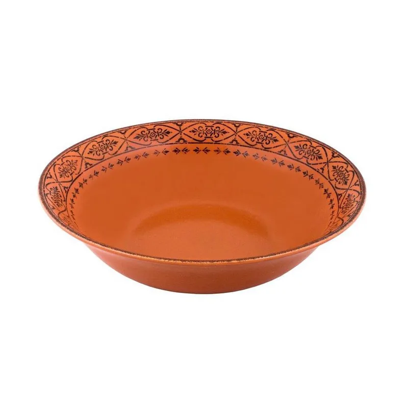 Σαλατιέρα Πορσελάνης 23εκ. Vintage Teracotta Oriana Ferelli PR222681007 (Υλικό: Πορσελάνη, Χρώμα: Τερρακότα) - Oriana Ferelli - PR222681007