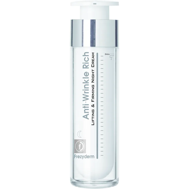 Frezyderm Anti-Wrinkle Rich Night Cream 45+ Αντιρυτιδική Κρέμα Νύχτας με Συσφικτική & Επανορθωτική Δράση 50ml