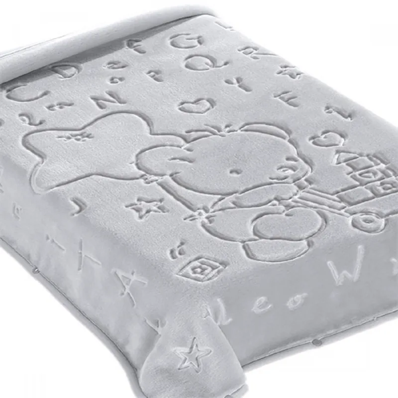 Κουβερτα Ισπανιας Κουνιας 110X140 Belpla Ster 521 Grey