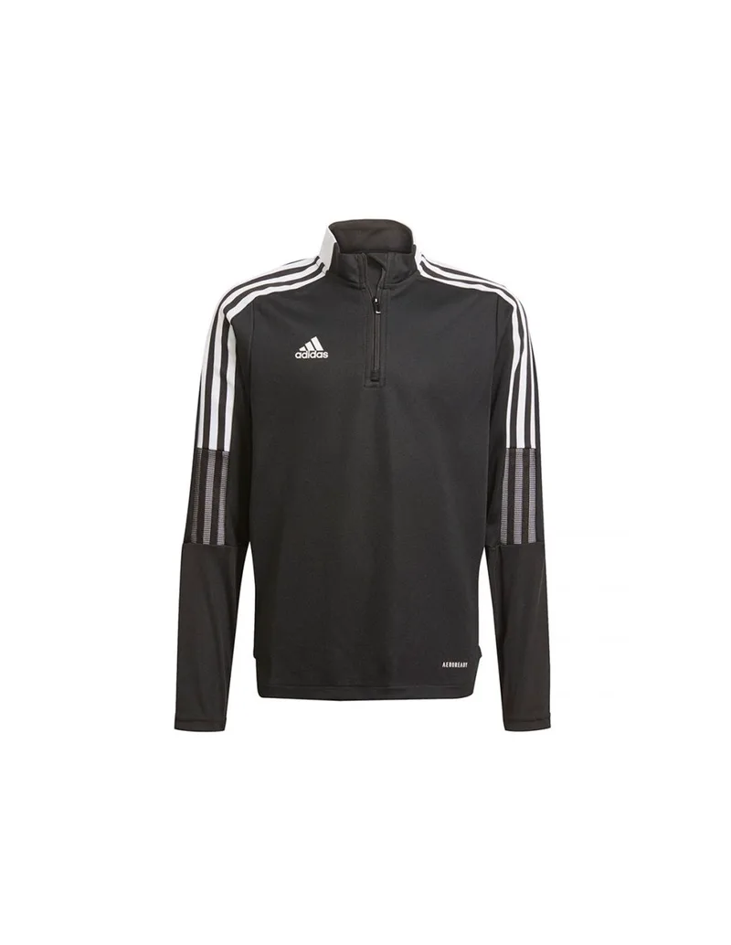 Adidas Παιδική Χειμερινή Μπλούζα Μακρυμάνικη Μαύρη Tiro 21 GM7325