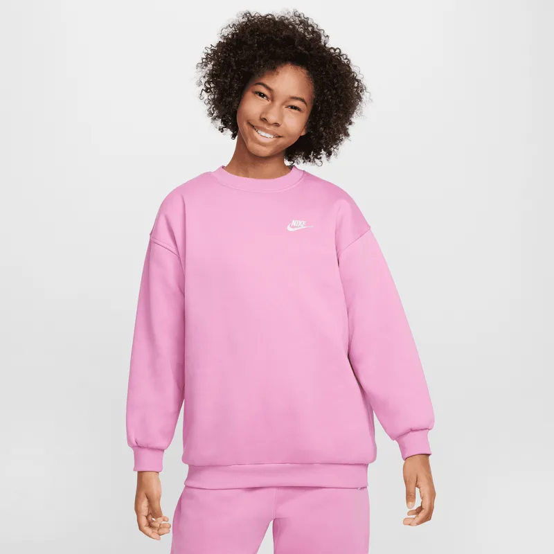 Nike Steertwear Club Flee Oversized Crew Παιδικό Φούτερ (9000191201_42843)