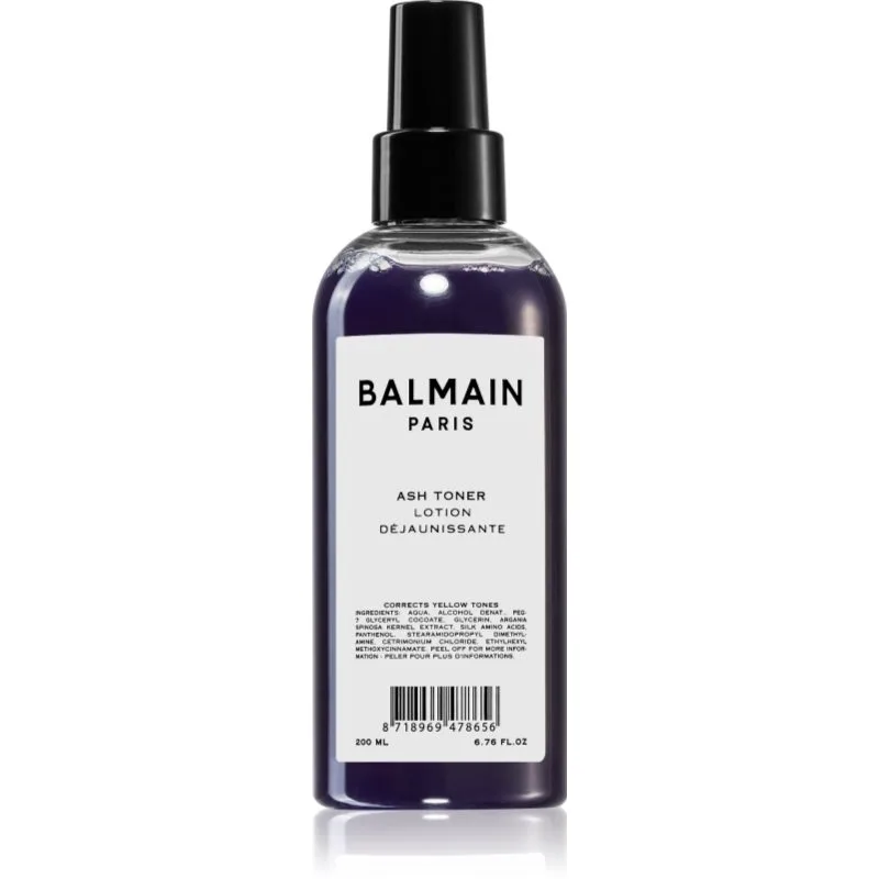 Balmain Hair Couture Ash Toner ξανοιχτική βάση για ξανθά μαλλιά 200 ml