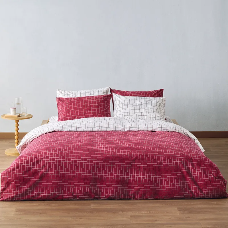 Παπλωματοθήκη Μονή (Σετ 165x245) 2 Όψεων Kentia Loft Dodici 05