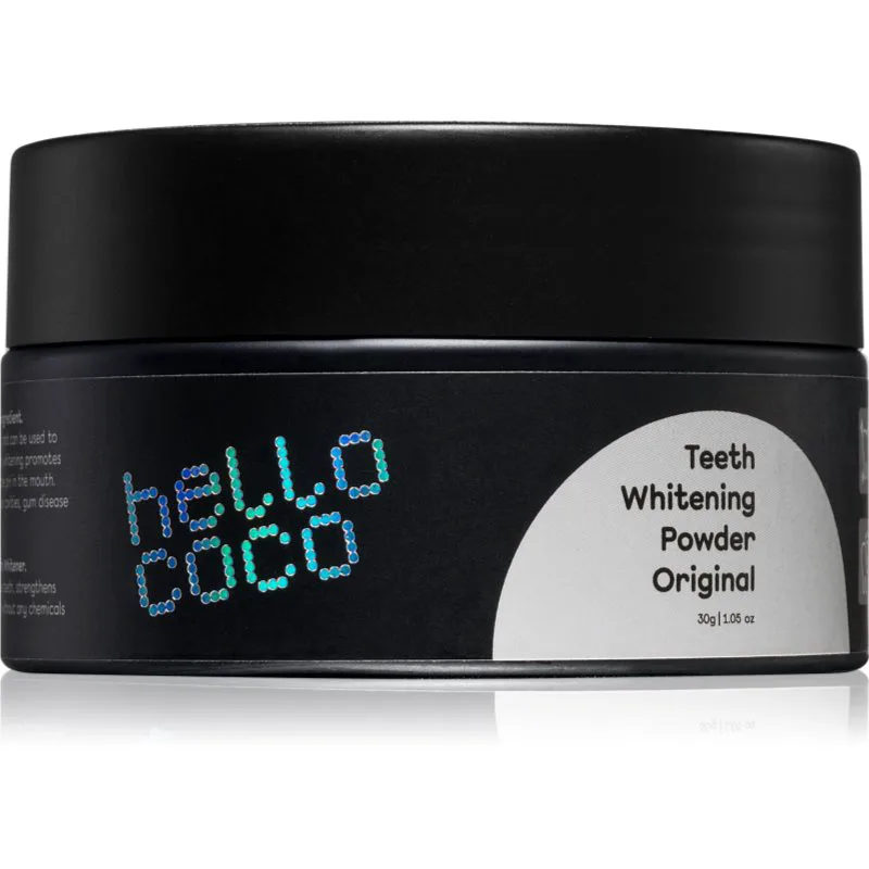 Hello Coco Original ενεργός άνθρακας για λεύκανση των δοντιών 30 γρ