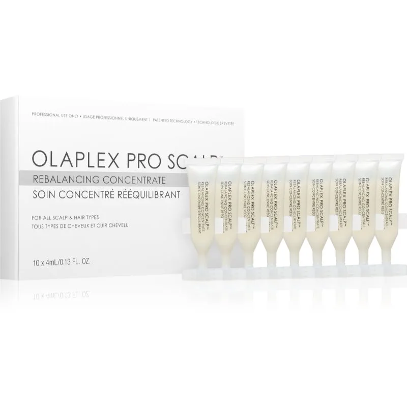 Olaplex Pro Scalp Rebalancing Concentrate καταπραϋντική φροντίδα για δέρμα της κεφαλής 10x4 ml