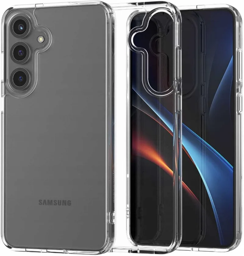 Θήκη Samsung Galaxy S25 Plus Spacecase Clear Case Σκληρή Διάφανη 1mm - Transparent (5905719114039)