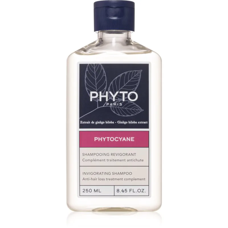 Phyto Phytocyane Invigorating Shampoo ενεργοποιητικό σαμπουάν για την αντιμετώπιση της τριχόπτωσης 250 ml