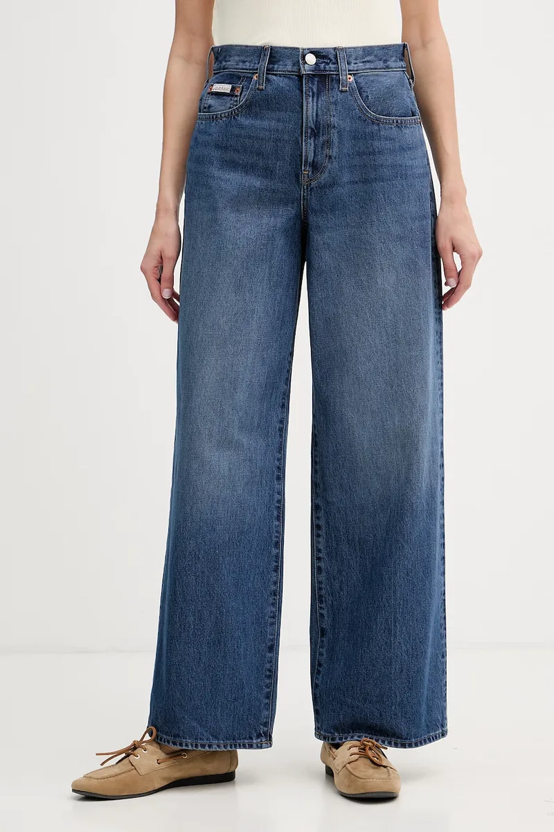Calvin Klein Τζιν wide leg γυναικεία