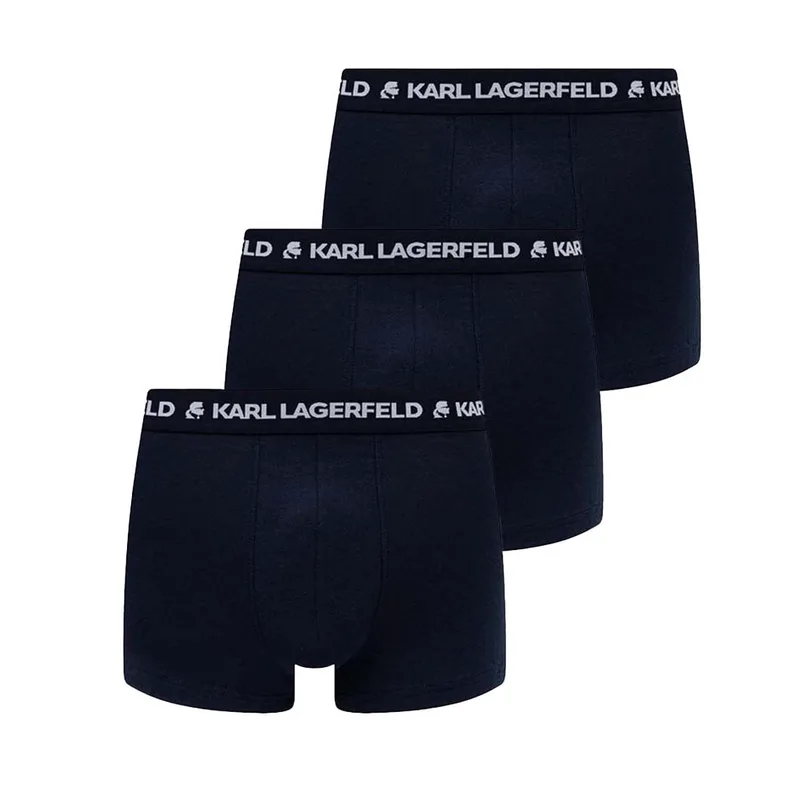 Ανδρικό Σετ Μπόξερ 3 Τεμαχίων Navy Μπλε Karl Lagerfeld 240M2110-338 NAVY