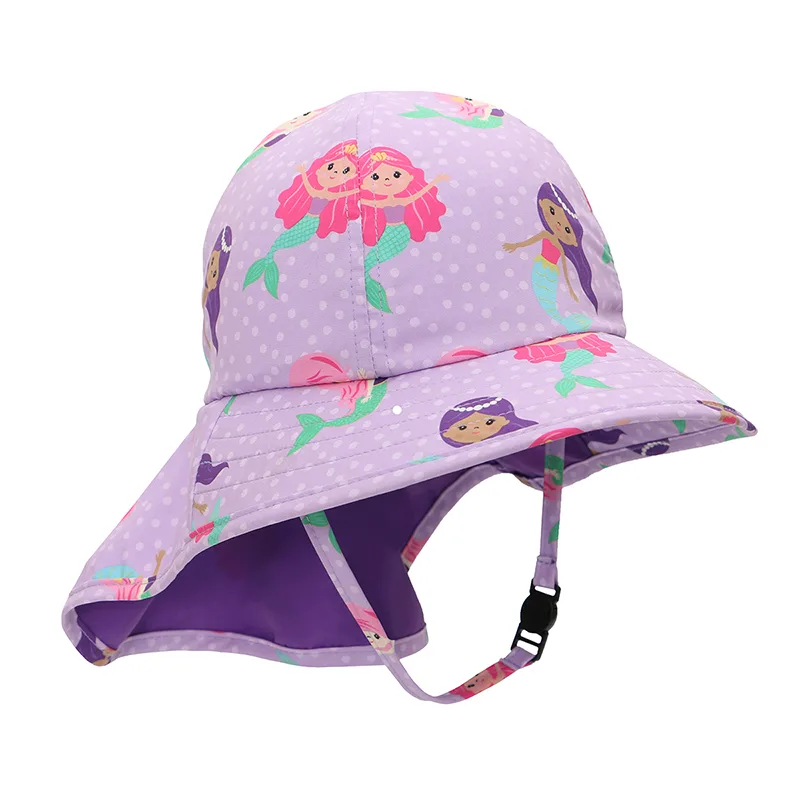 Αντηλιακό Cape Καπέλο 6-24μηνών UPF50 Sunhat Mermaid Zoocchini ZOO15053 (Μέγεθος: 6-24 Μηνών) - Zoocchini - ZOO15053-6-24M