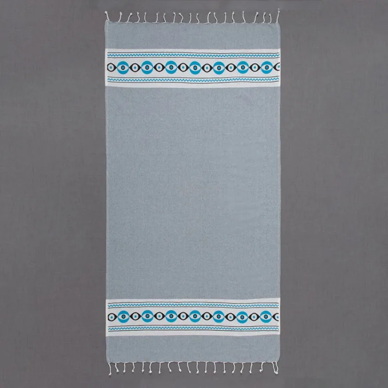 Παρεό (90x180) Silk Fashion nkp707 Γκρι