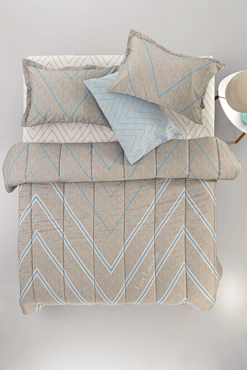 Πάπλωμα Υπέρδιπλο Guy Laroche Canyon Μπεζ 220x240