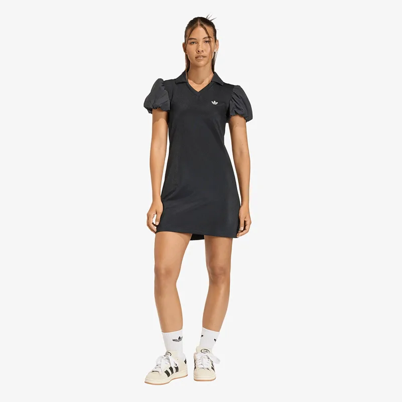 Φόρεμα adidas Dress With Balloon Sleeves Black S