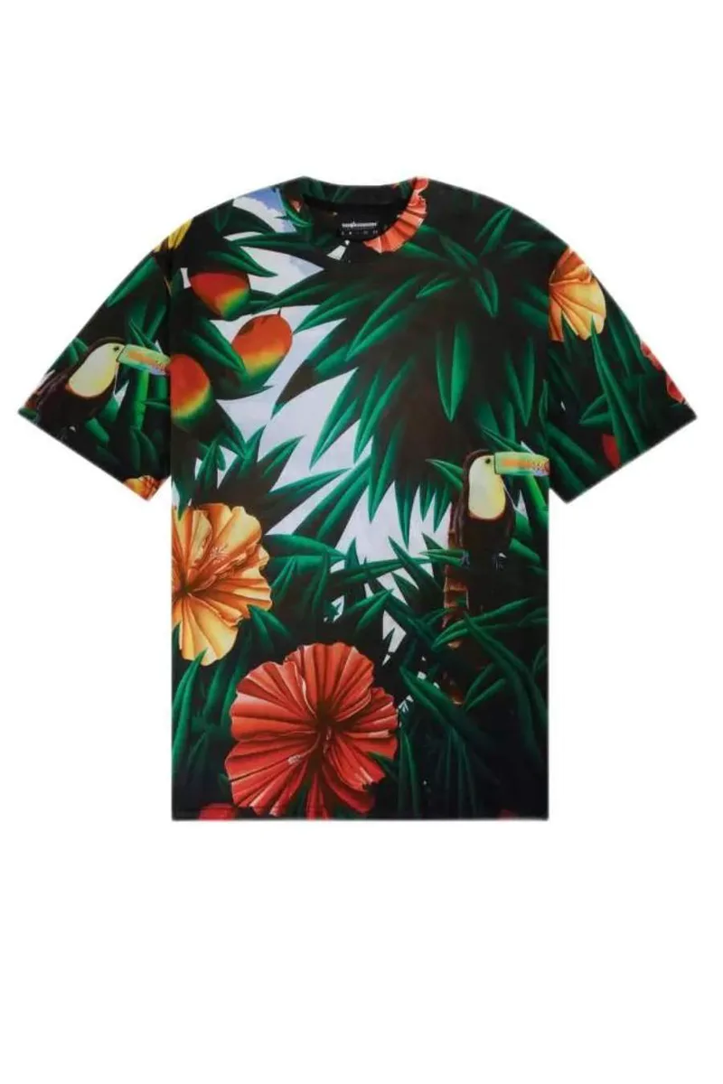 THE HUNDREDS T-Shirts Tropic SS T-Shirt - ΠΡΑΣΙΝΟ-T23P209001-GREEN
