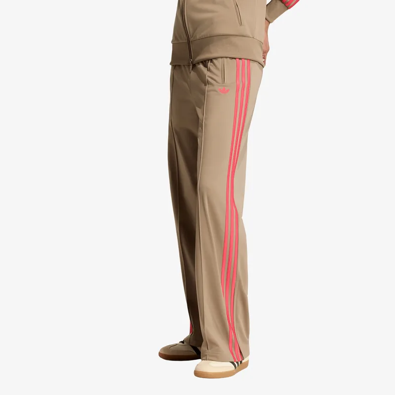 Φόρμα adidas Firebird Loose Tracksuit Pants Khaki Six/ Power Ροζ S