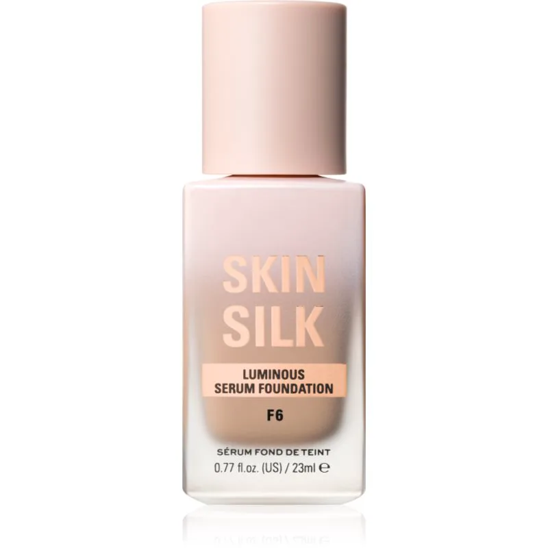 Revolution Skin Silk Serum Foundation ελαφρύ μακιγιάζ με λαμπρυντική επίδραση απόχρωση F6 23 ml