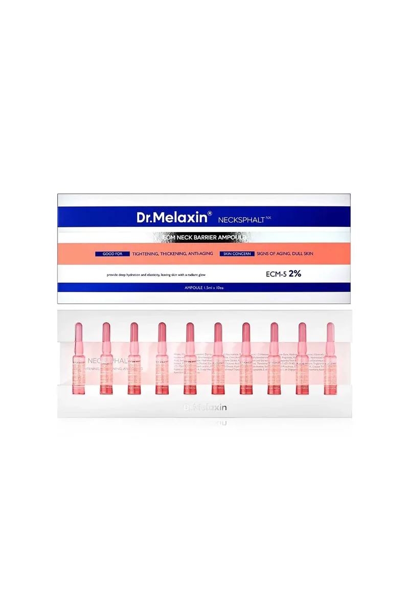 Dr.Melaxin Necksphalt Ecm Ceramide Neck Serum - Οροί Σύσφιξης Λαιμού (10 τεμάχια) - 8809886481659