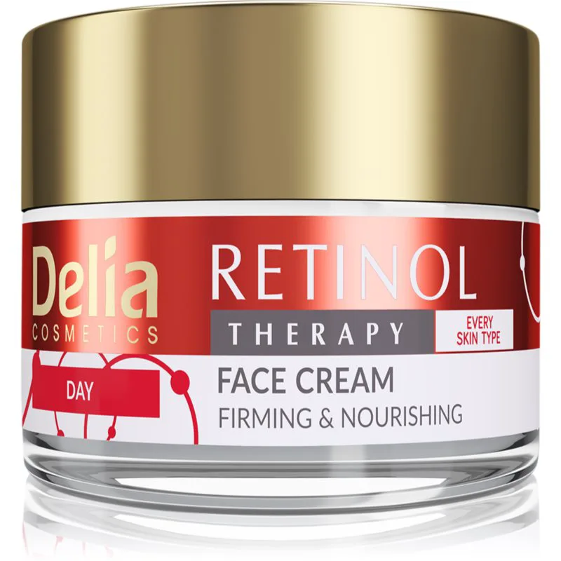 Delia Cosmetics Retinol Therapy συσφικτική και θρεπτική κρέμα 50 ml