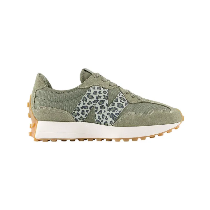Xαμηλά Sneakers New Balance Baskets 327 kaki daim et textile