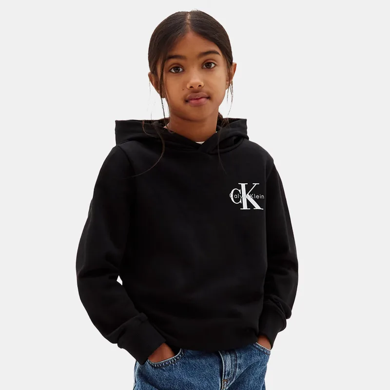 Calvin Klein Small Chest Monologo Παιδική Μπλούζα με Κουκούλα (9000285393_38799)