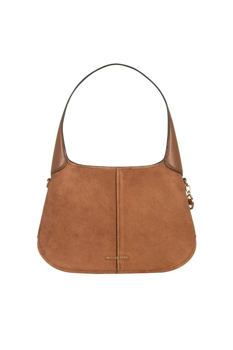 Michael Kors γυναικεία suede τσάντα ώμου "Alice Small" - 30R6G0XL1S Καφέ
