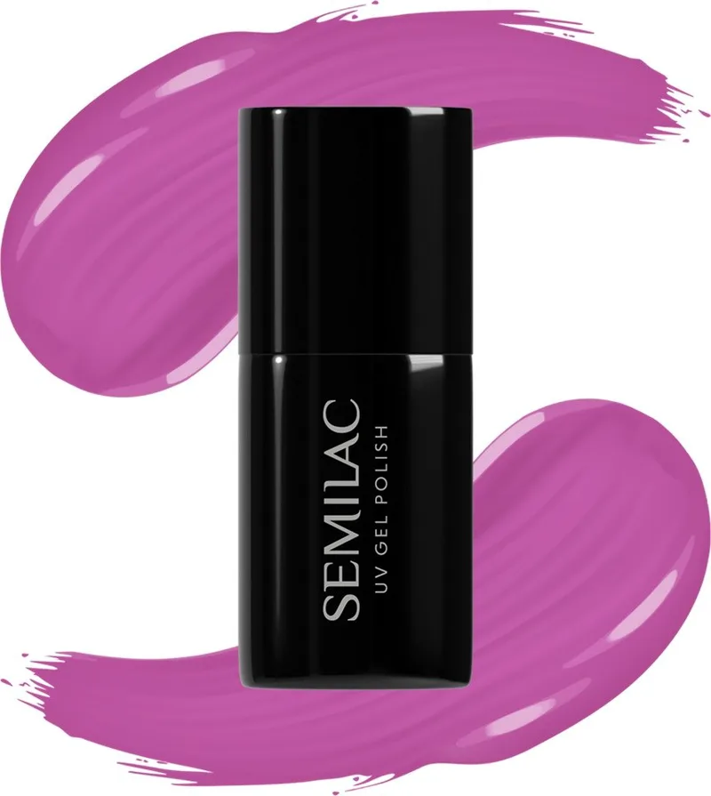 Semilac UV Gel Polish - 601 Neon Ροζ Punch (7ml)
