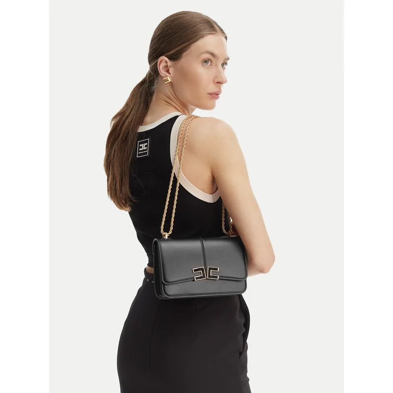 Τσάντα Elisabetta Franchi BS-91A-61E2-V390 Μαύρο