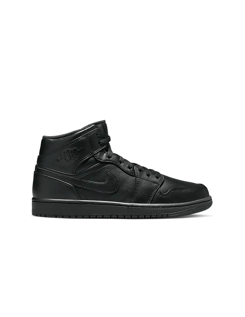 Jordan 1 Mid Triple Black 554724093 MBS