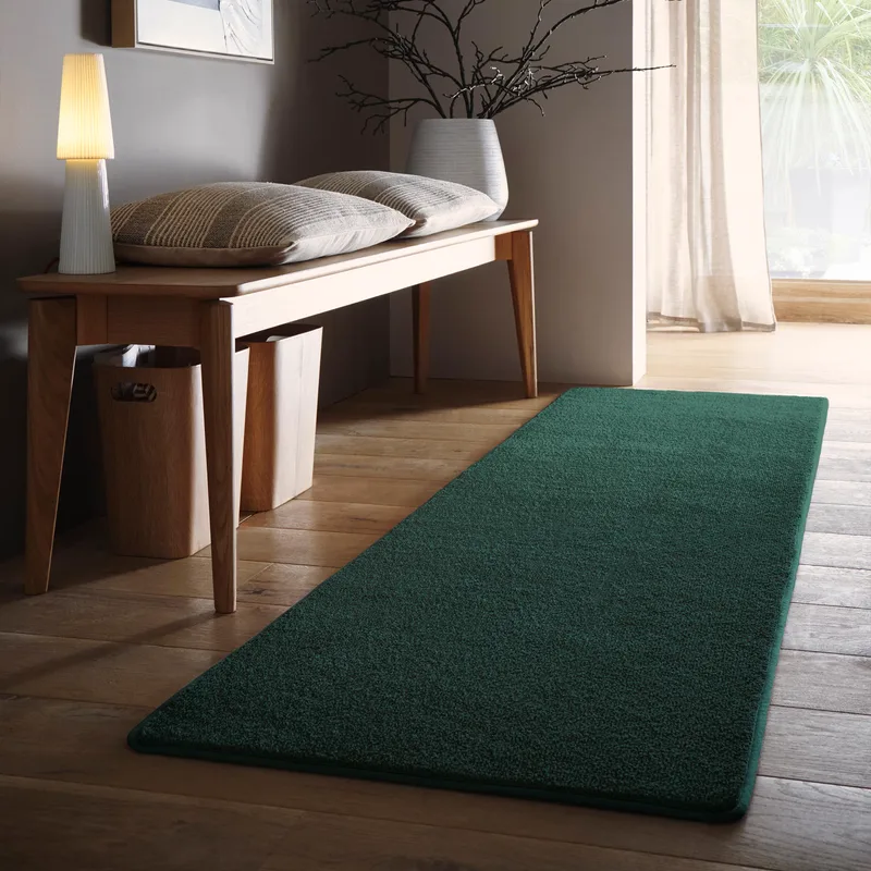 Sense Forest Green Rug Runner