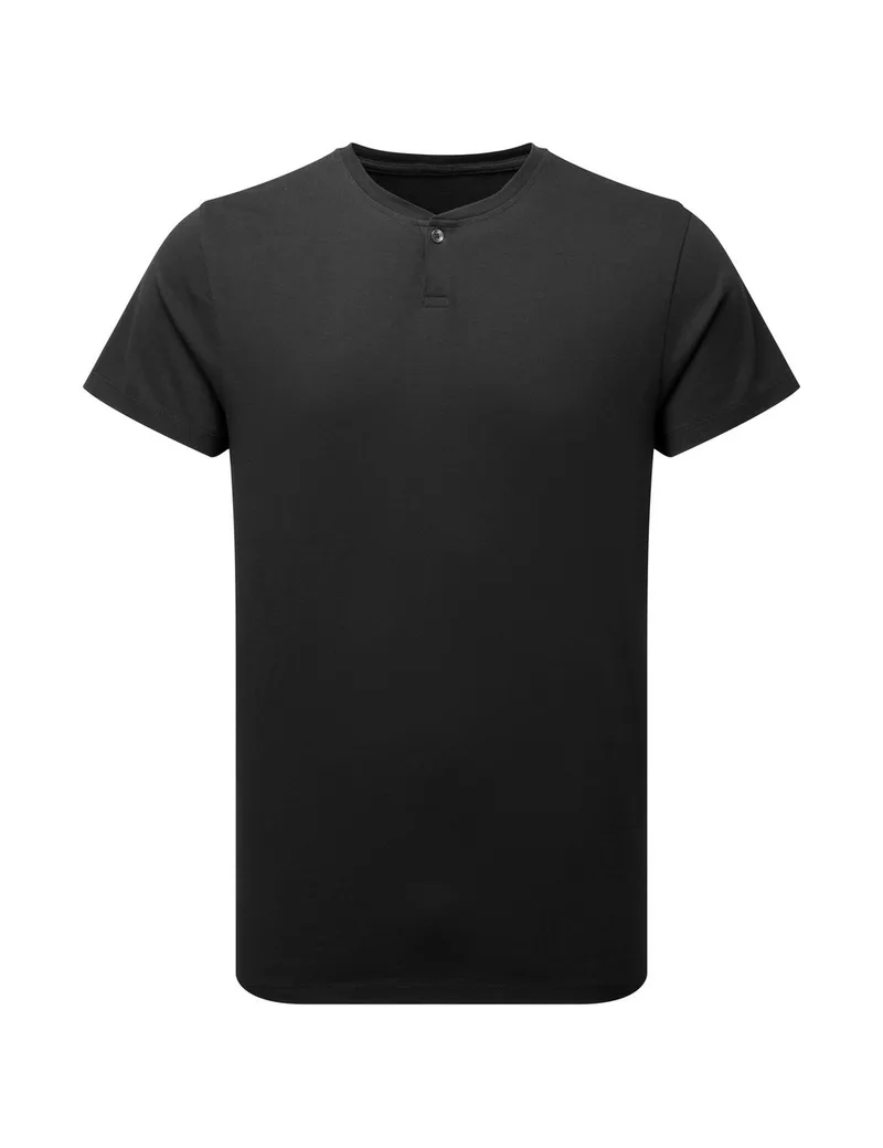 Ανδρικό T-shirt με κουμπί PREMIER PR219 Comis Black