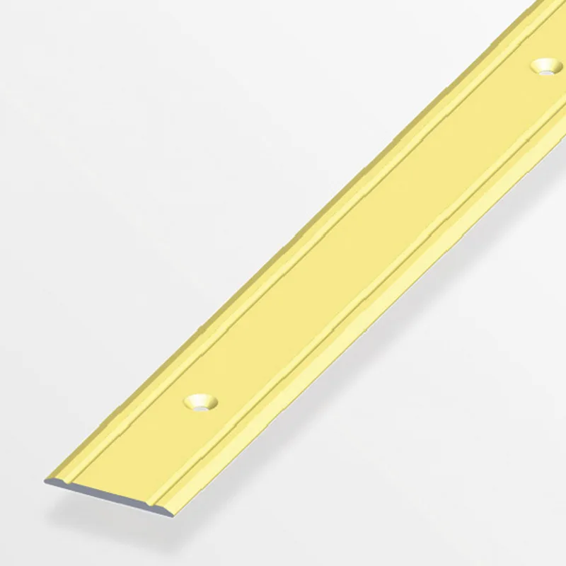 Προφίλ Επίπεδο Μοκέτας Ασημί Αλουμίνιο 30x2mm 1m