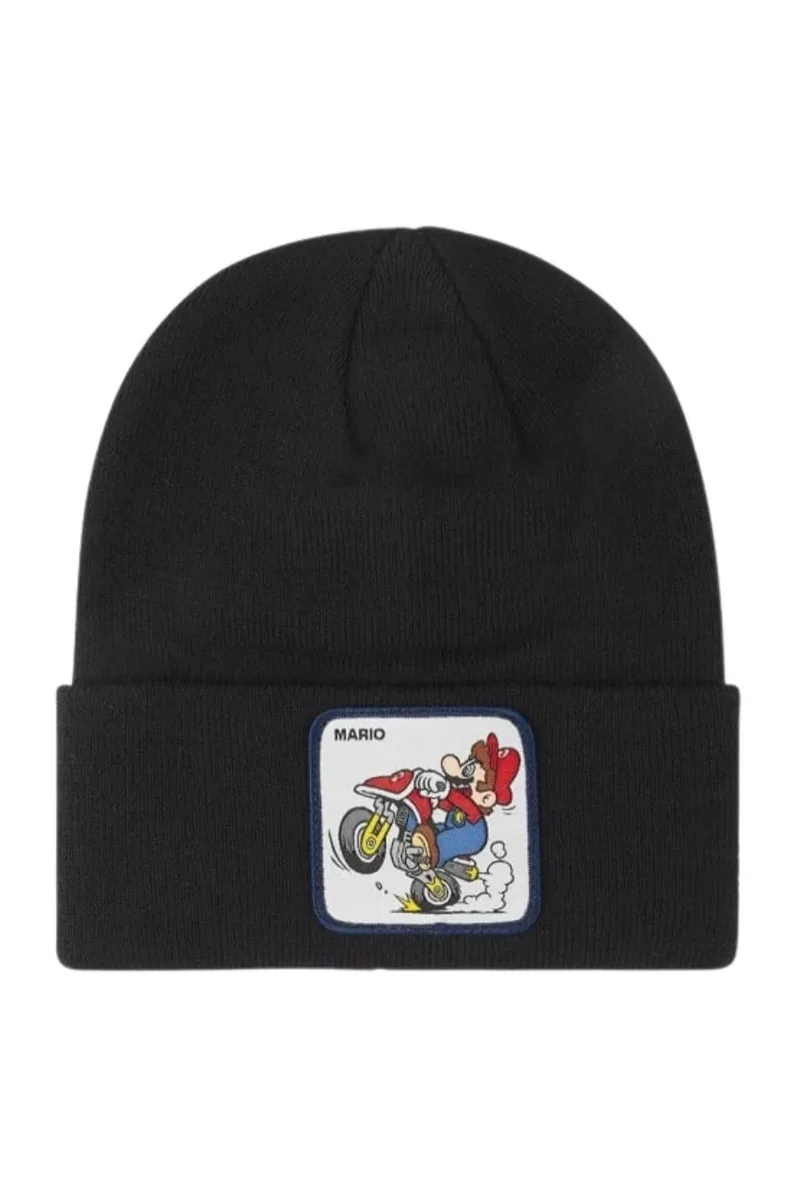 CAPSLAB Σκούφοι CL/SMK/1/BON/SUP1 - BLACK-CL/SMK/1/BON/SUP1-BLACK